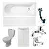 Lifestyle Product Image for Vista Full Bathroom Suite with All Individual Items