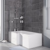 eko 1500 right hand lshape bath