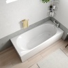 Mercury 1500x700 Straight Bath