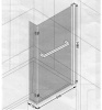 Measurements of Height, Length And Width for Bath Screen  