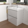 Ashford 800 Grey Basin Unit BTW Toilet