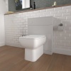 Ashford 800 Grey Basin Unit BTW Toilet