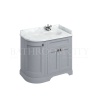 Extra Product Image For Burlington Freestanding 100 Curved Corner Vanity Unit 2