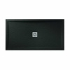 Product image for Black Shower Trays Slate Slimline Rectangle Various Sizes from 1000mm up to 1700mm