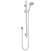 Chrome Bathroom Shower Water Saving Slide Rail Kit