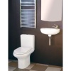 Slim Line Compact Cloakroom Suite Contemporary