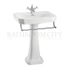 Extra Product Image For Victorian Basin 61Cm And Pedestal 1