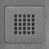 Tissino Grey Shower Tray Grate