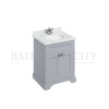 Extra Product Image For Burlington Freestanding 65 Vanity Unit With Doors 2