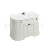 Extra Product Image For Burlington Freestanding 134 Curved Vanity Unit With Doors 3