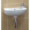 Compact Slim Line WashBasin curved Fashionable Bathroom