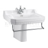 Extra Product Image For Burlington Edwardian Basin 61Cm And Semi Pedestal 1