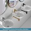 Extra Product Image For Tesla Round Wash Basin With Niagra Taps 1