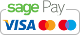 Payment methods available: SagePay, Paypal, Visa, Maestro, MasterCard